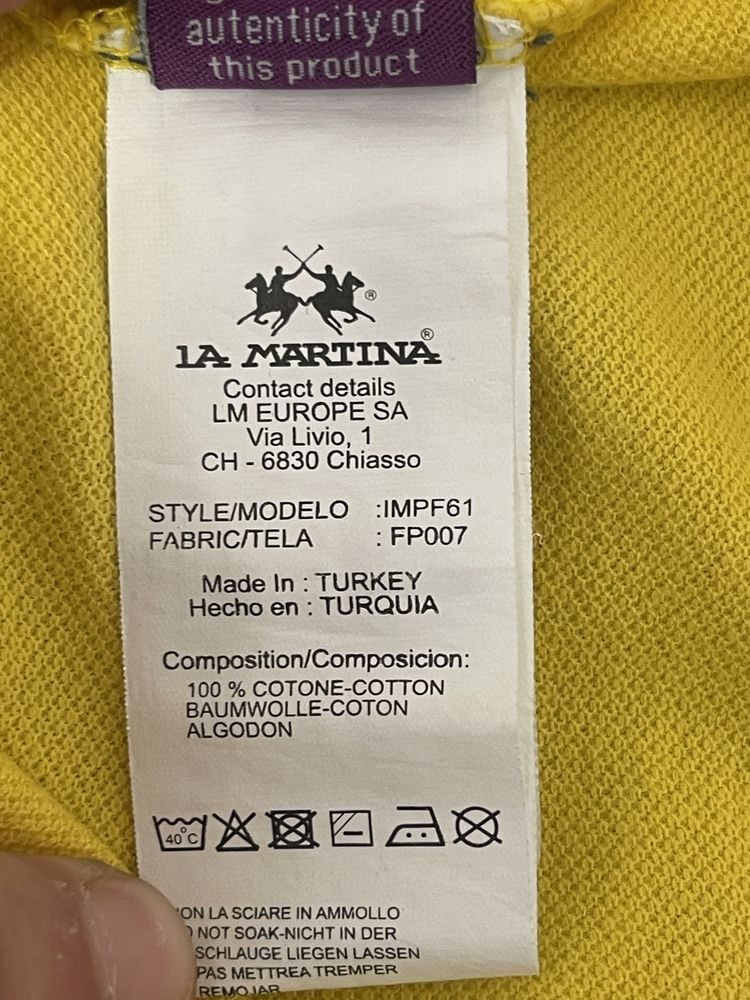 Tricou barbati La Martina S spre M