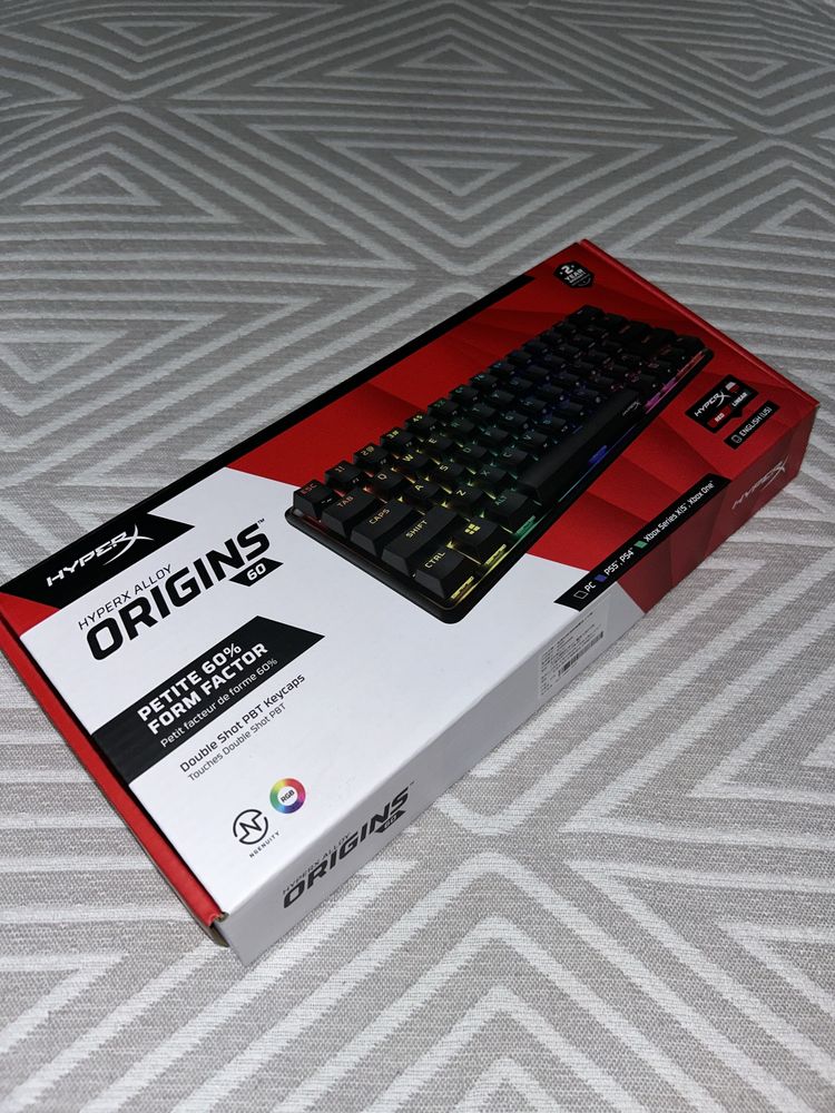 Клавиатура hyperx alloy origins 60