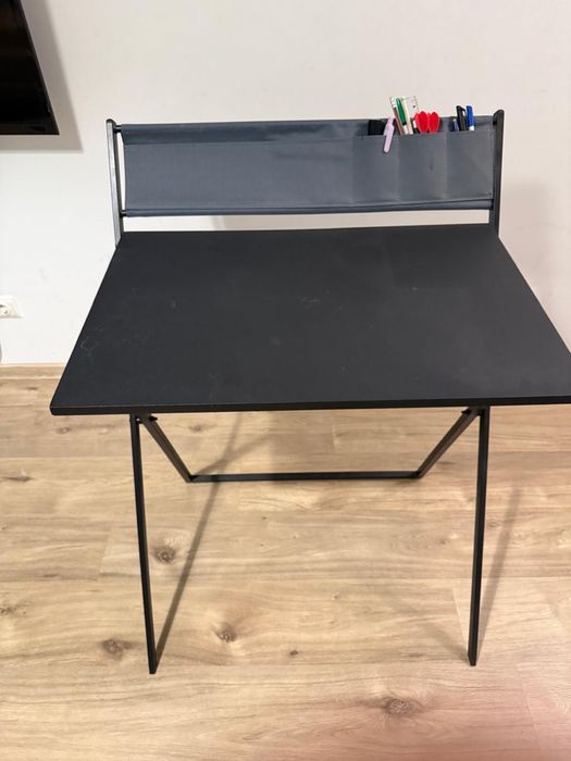 Birou pliabil negru