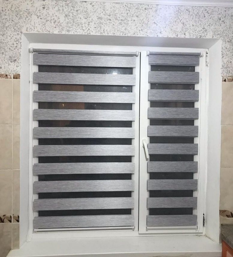 Jalyuzi kombo vertikal gorizontal plisse rollo dikkey