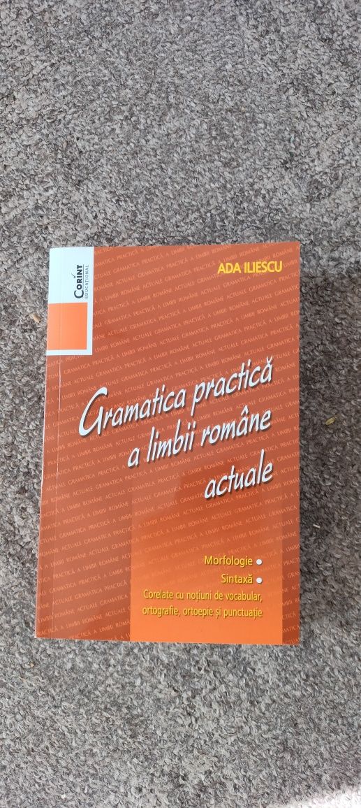 Vând carte, gramatica practica a limbii române