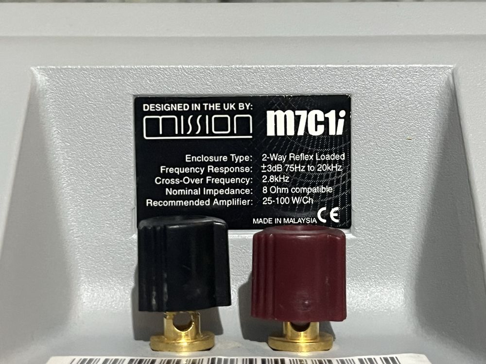 Boxe sateliti mari 3.0 Mission M7C1i +M7DS pentru raft sau perete