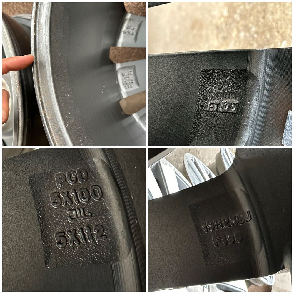 Jante 19” Audi Dubla Prindere 5X112 sau 5X100( necesita reconditionare