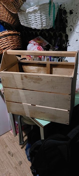 Ящик деревянный с ручкой