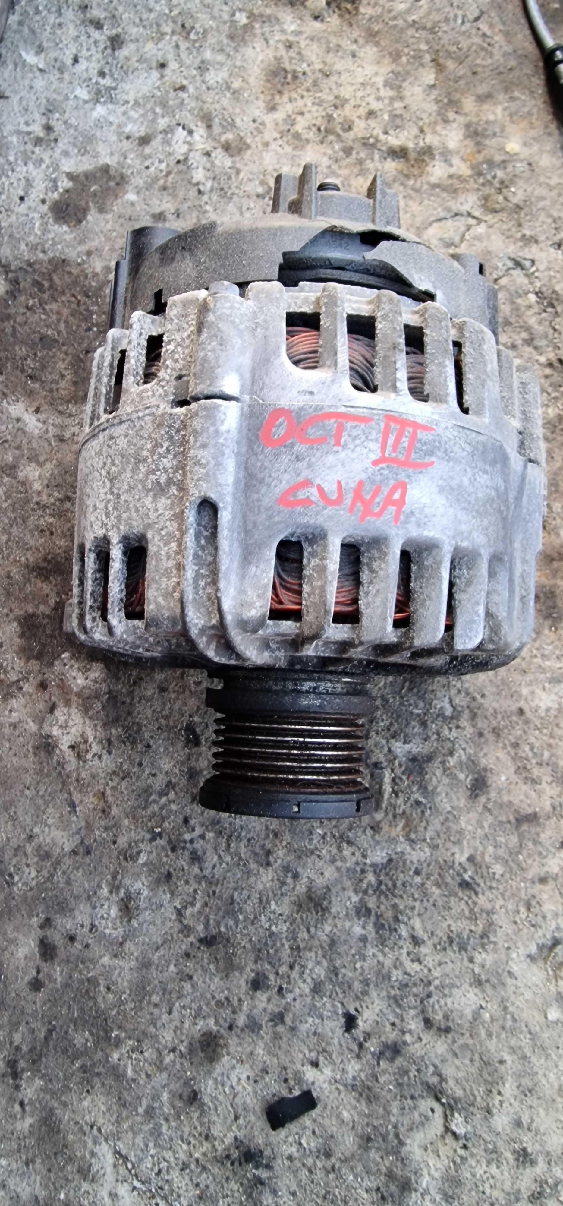 Alternator Skoda Octavia 3 2.0TDI 184CP CUNA cod 03L903023L