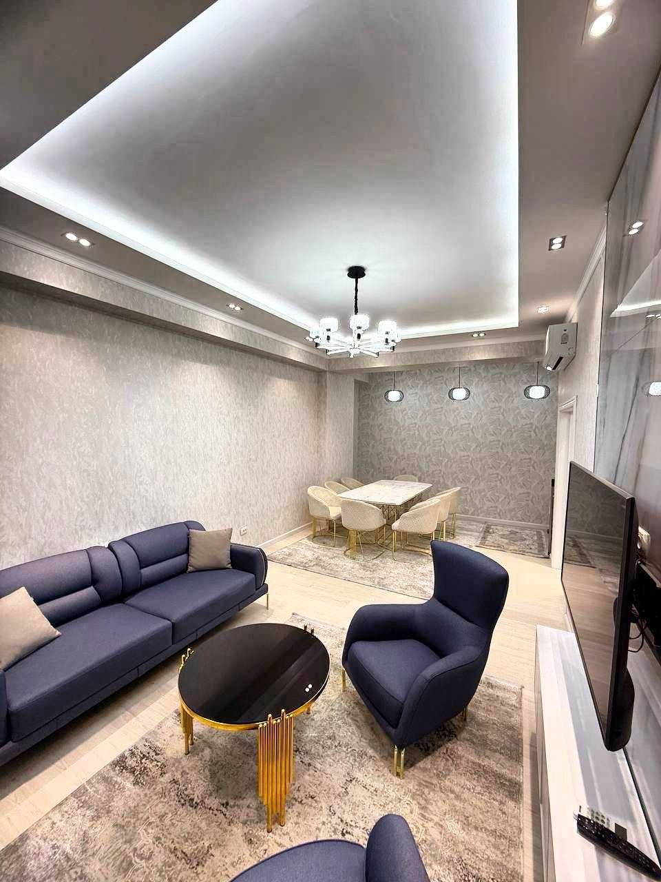 Просторная кв с паноранным видом! 2 комн  «Gardens Residence” ID008