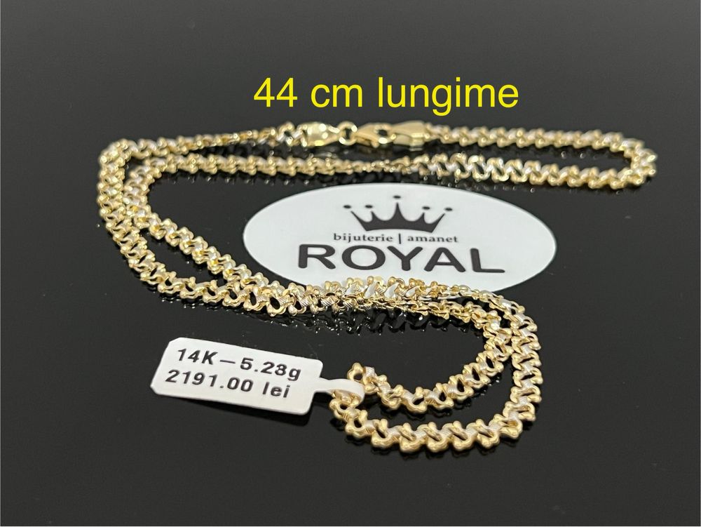 Bijuteria Royal CB : Lant aur 14k 5,23 grame