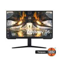 Monitor curbat LED SAMSUNG Odyssey G5 LS27CG552EUXEN | UsedProducts.Ro