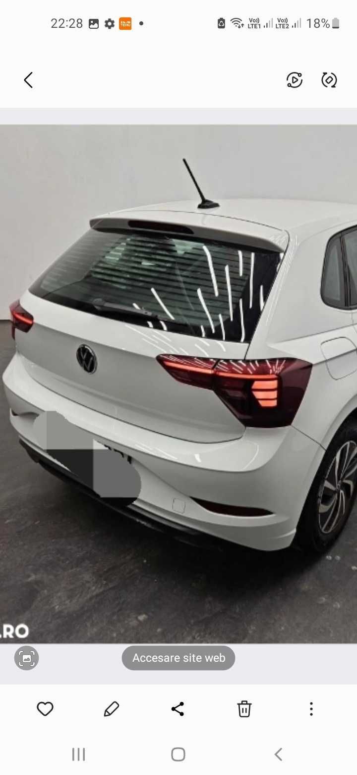 Vând Volkswagen Polo an 2022,1000cmc,5000km