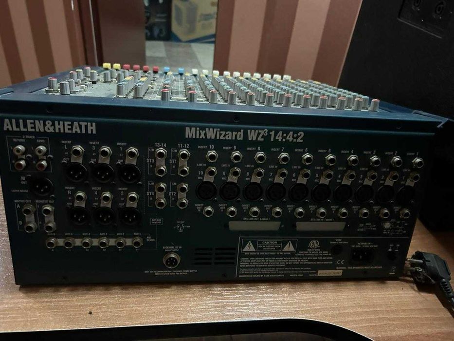 продам микшерский пульт ALLEN&HEATH MixWizard WZ3 14 4 2