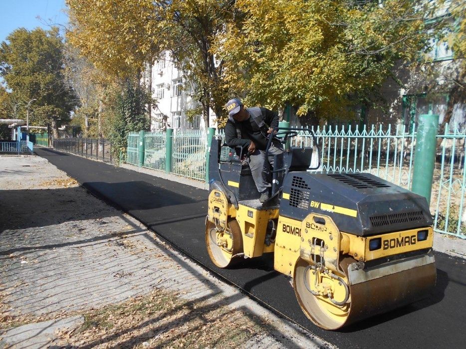 Асфальтирование дорог в Ташкенте и Таш.области. С гарантией