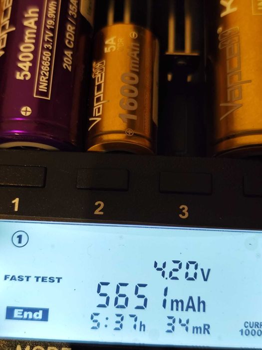 Baterie Vapcell 26650 P54 de 5400mAh 20A