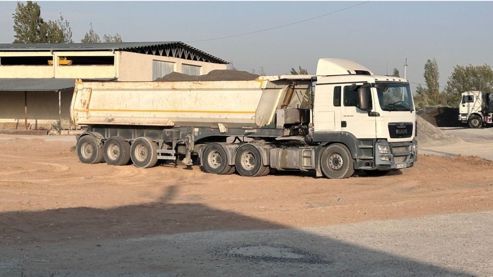 Хово автоприцеп танар самосвал 30м3 Ижарага берилади