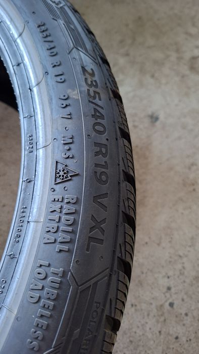 1buc 235 40 R19 Barum iarna M+S cauciuc anvelopa ms 19