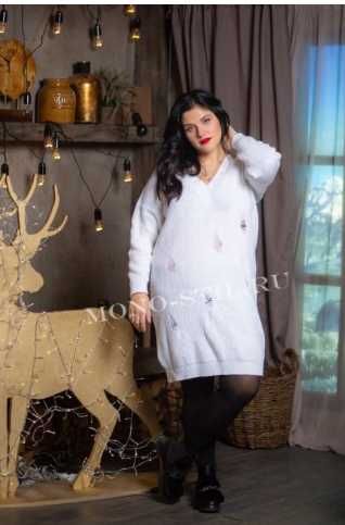 Новые вязаные Платье H&M, размер XL (56/60)