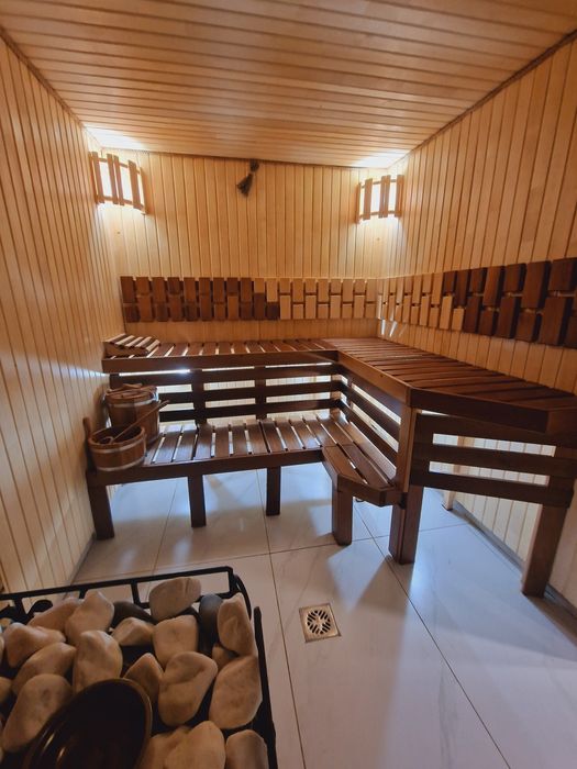 Баня на дровах, семейная