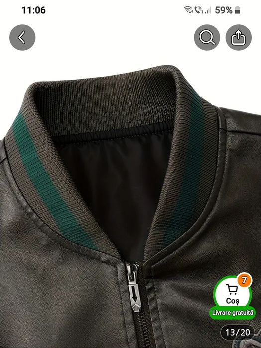 Vănd geaca piele ecologica 6xl  66  68