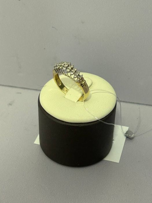 Золотое кольцо с бриллиантами, 585/ СА23447