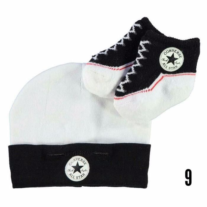 Комплекти "Шапка и чорапки (терлички) Nike и Converse (0-6)