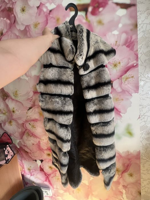 Жилетка мутон натуральная