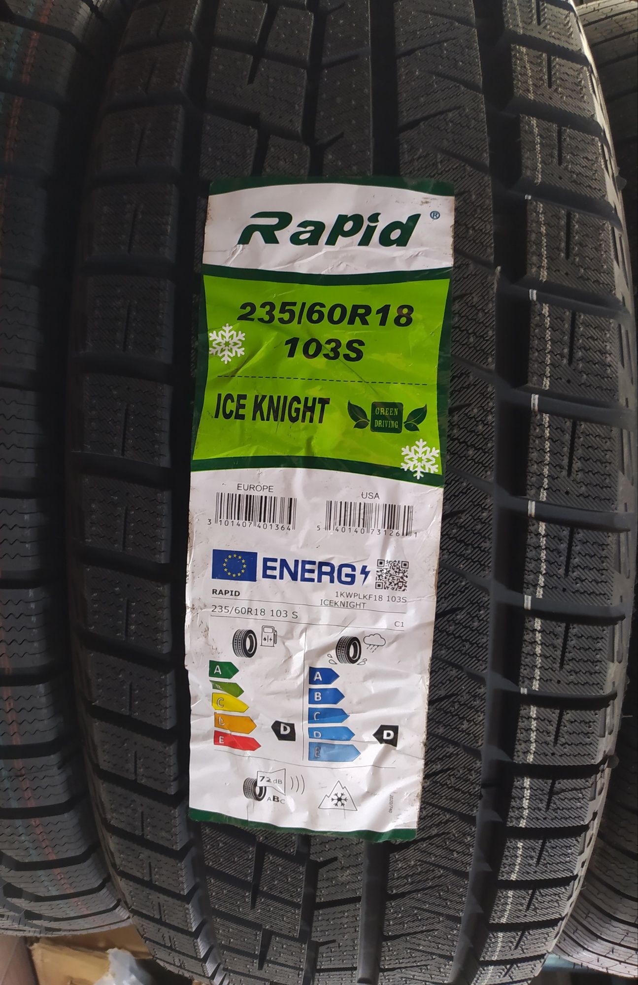 Rapid 235/60R18 Ice Knight