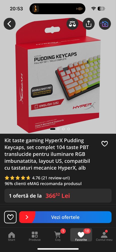 Tastatura Razer BlackWidow V3 Mini