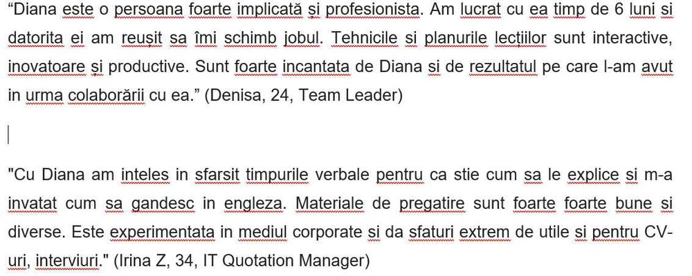 Meditații online limba engleză