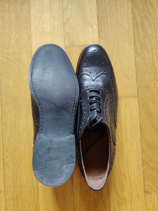 Pantofi Zara piele bărbătești mărimea 40/41