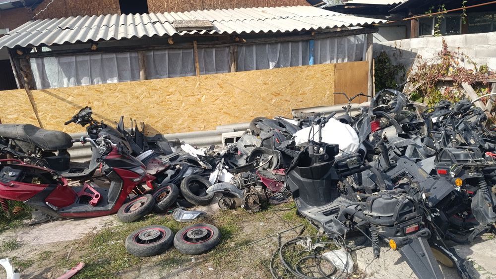 Разбор китайских мопедов