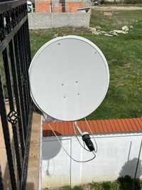 Vand Antena Satelit impreuna cu 3 Receiver/decodor