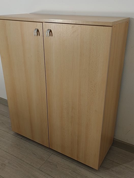 Dulap cu Rafturi 90X35/109 cm; Comodă Birou; Fișet