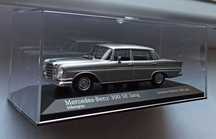 Macheta Mercedes 300 SE Long 1963 silver - Minichamps 1/43