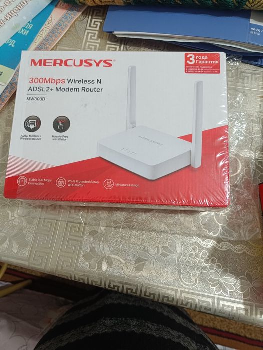 Продам модем 300Mbps. 2000 тенге.