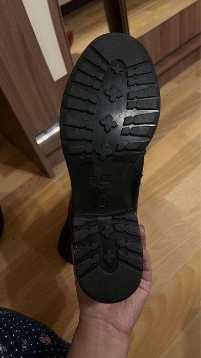 Кожанные сапоги