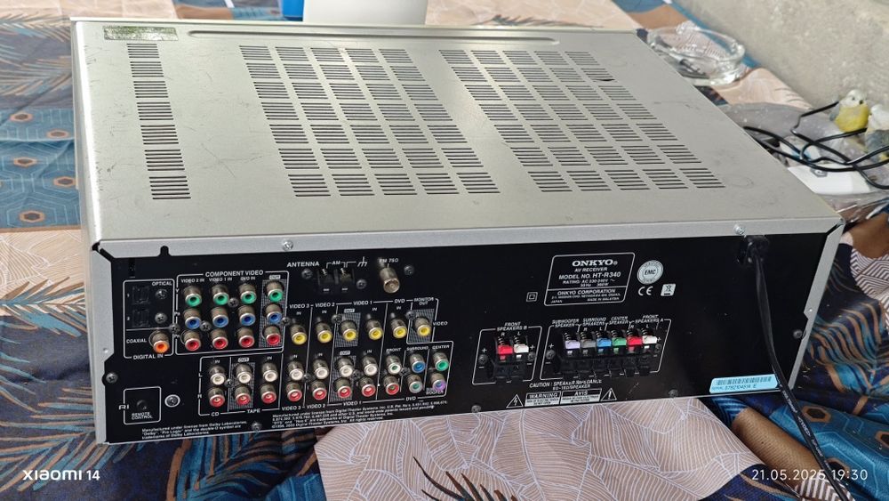 Amplificator ONKYO HT-R340  5.1 (subwoofer pasiv)