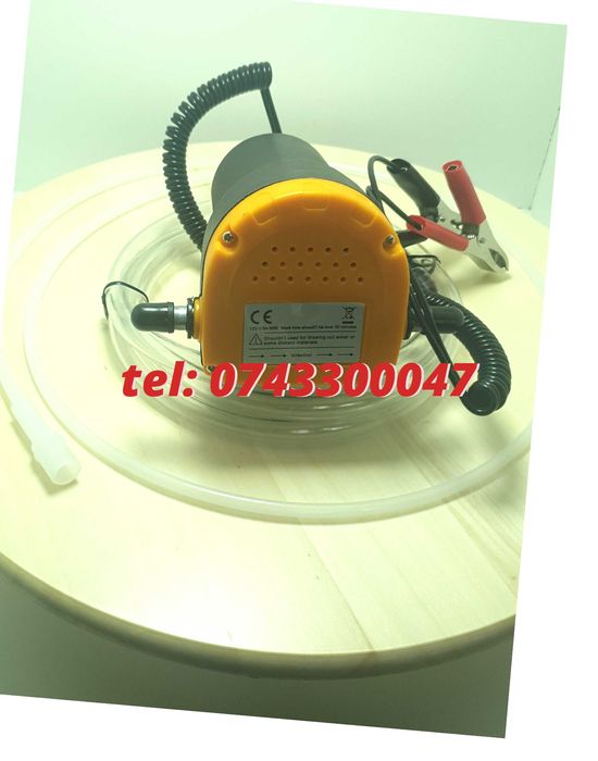 Pompa Electrica Pentru Ulei 60w 12v