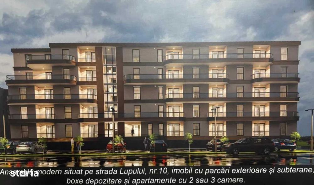 Ansamblu rezidential str. Lupului - 2 camere !