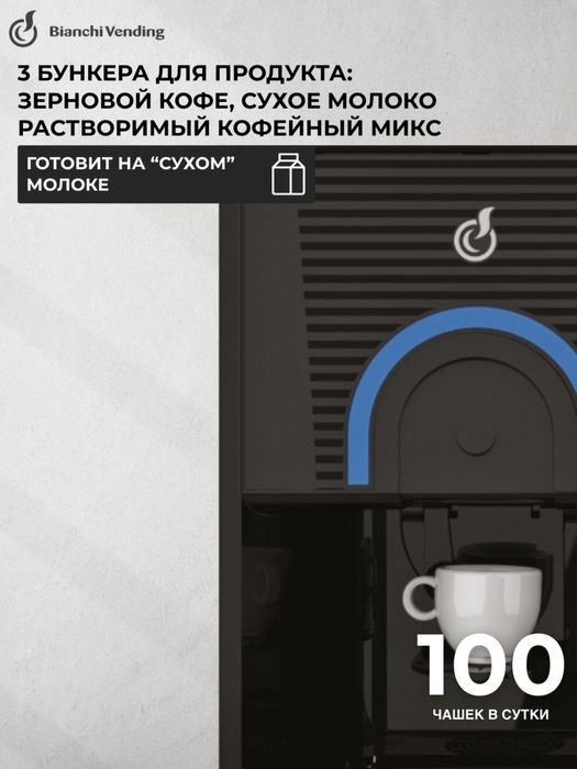 Кофемашина Bianchi Gaia style MW restyling