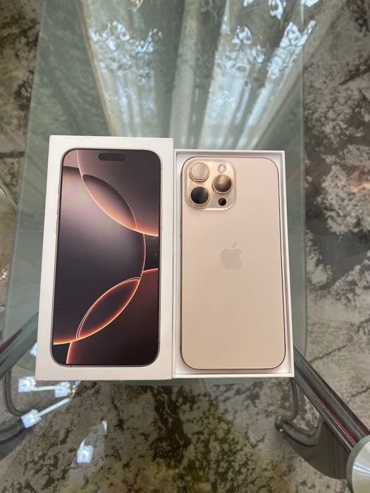 iphone 16 Pro max desert titanium 256 Gb