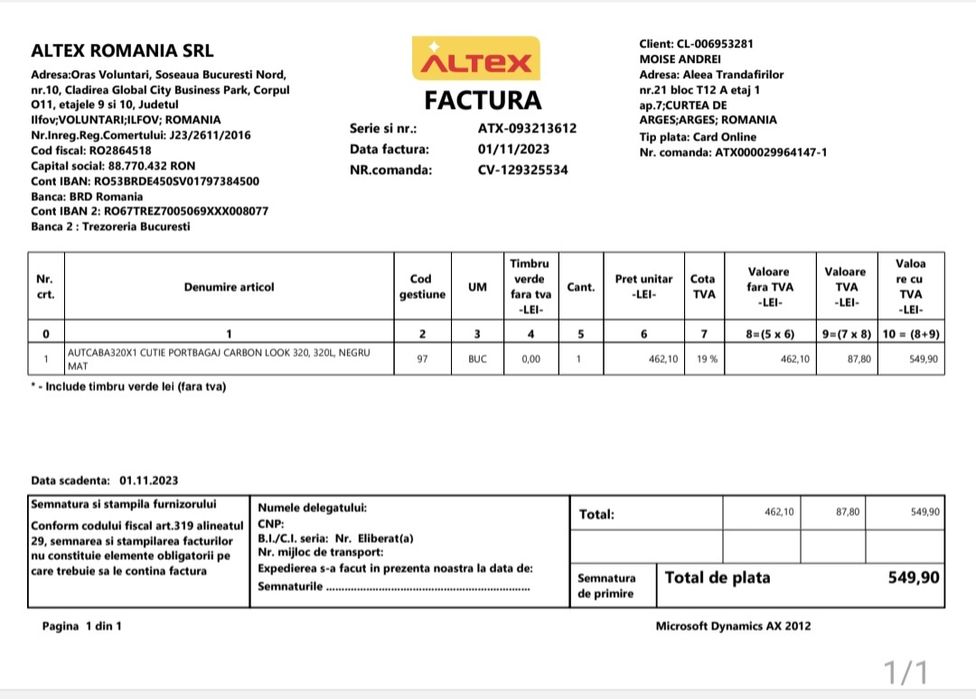 De vanzare bari transversale!