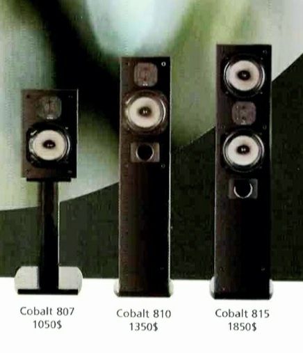 Boxe*FOCAL JM LAB COBALT 815*(sonus faber jbl kef b&w dynaudio podea