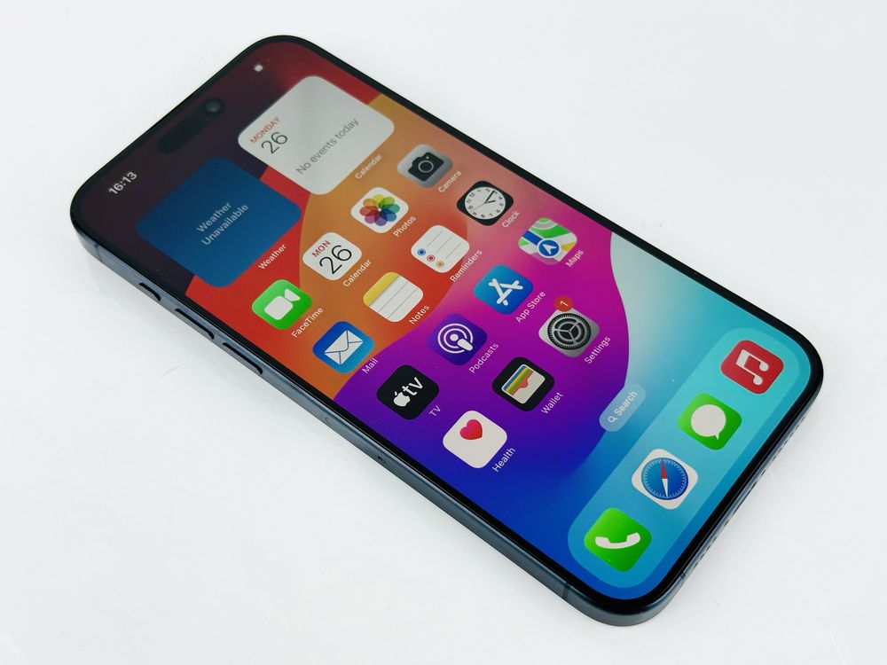 Apple iPhone 15 Pro 128GB Blue Titanium Перфектен! Гаранция!
