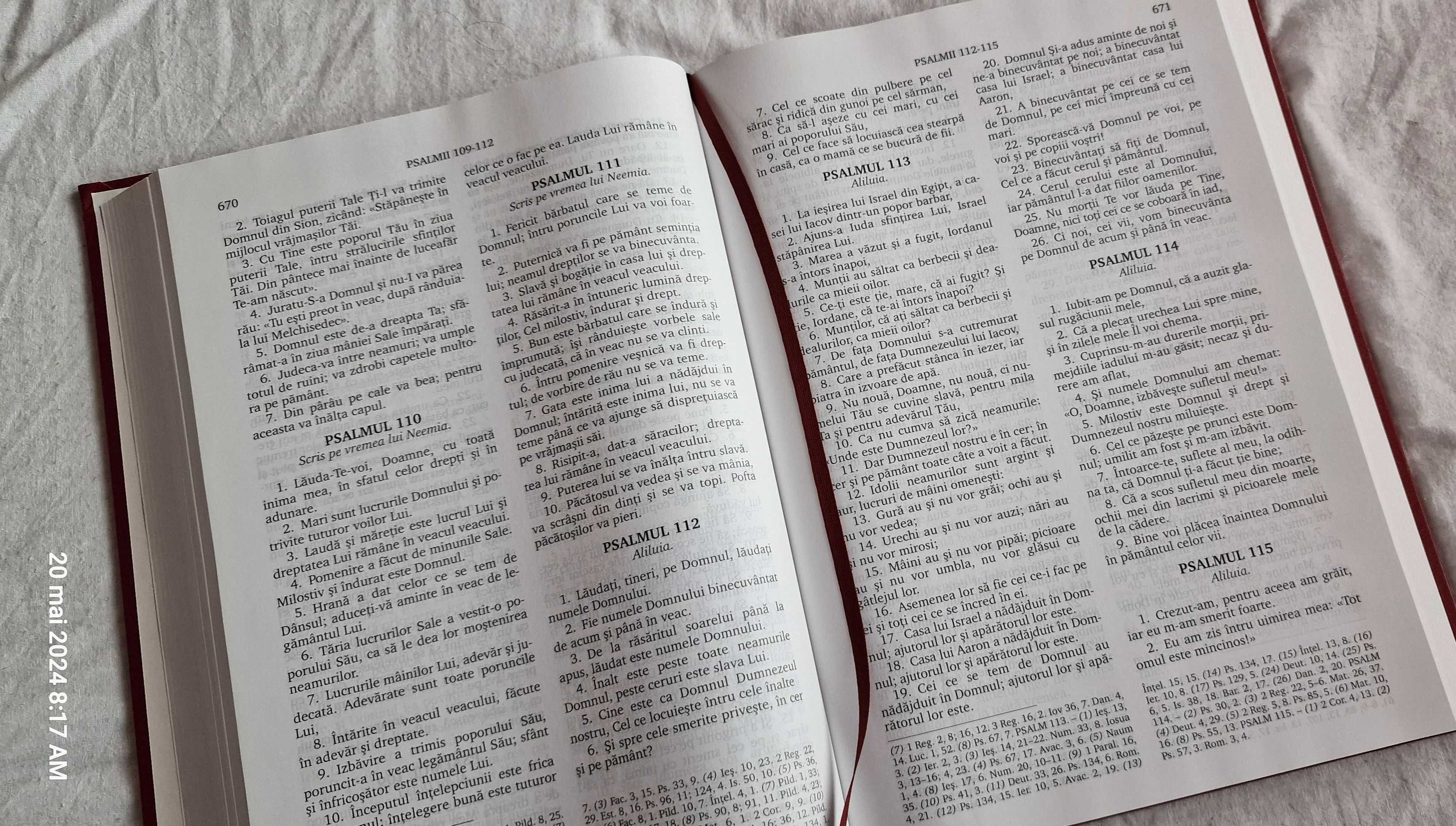 BIBLIA ortodoxa -scris mare A4