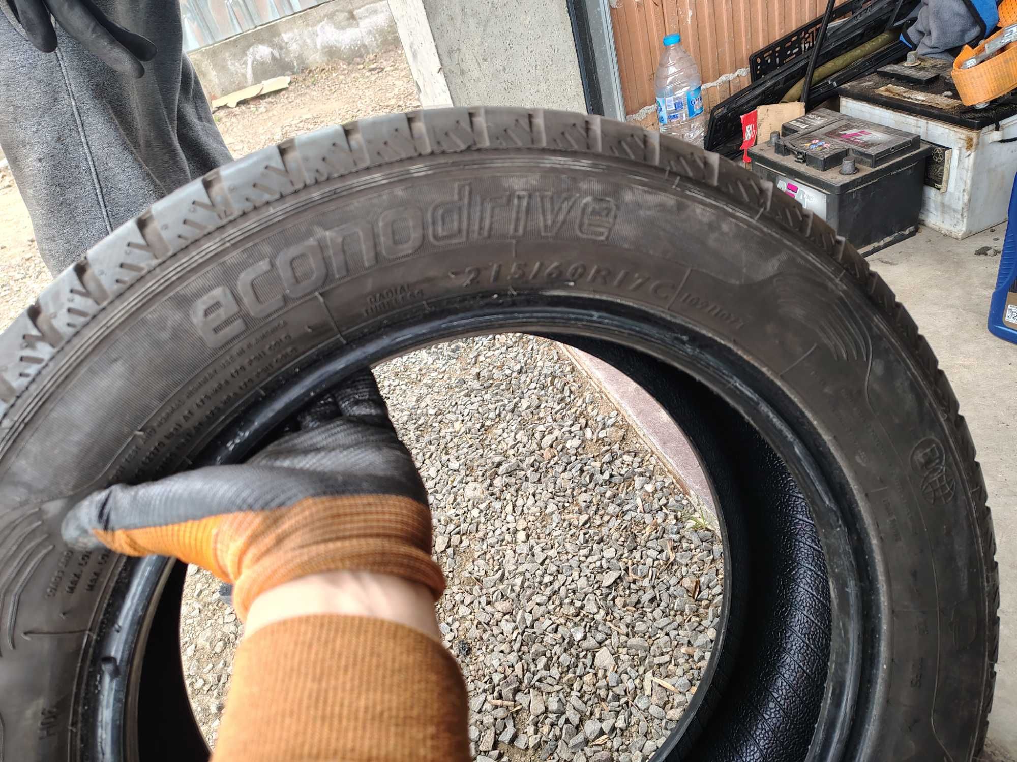 4бр.летни гуми DUNLOP 215 60 17C DOT18 цена за брой