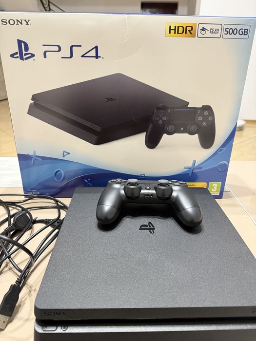 Playstation PS4 Slim 500 Gb + 4 jocuri