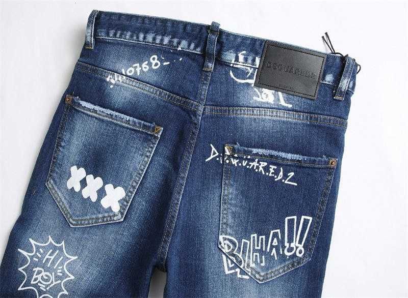 Мъжки дълги Дънки Dsquared2 New 2025 Italy 2002
