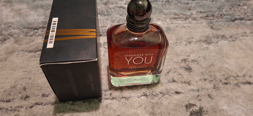 Parfum Armani - Stronger with you Intensely  100 ml , nou- in cutie