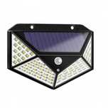 Lampa solara 100 LED-uri 2200 mAh, cu senzor de miscare
