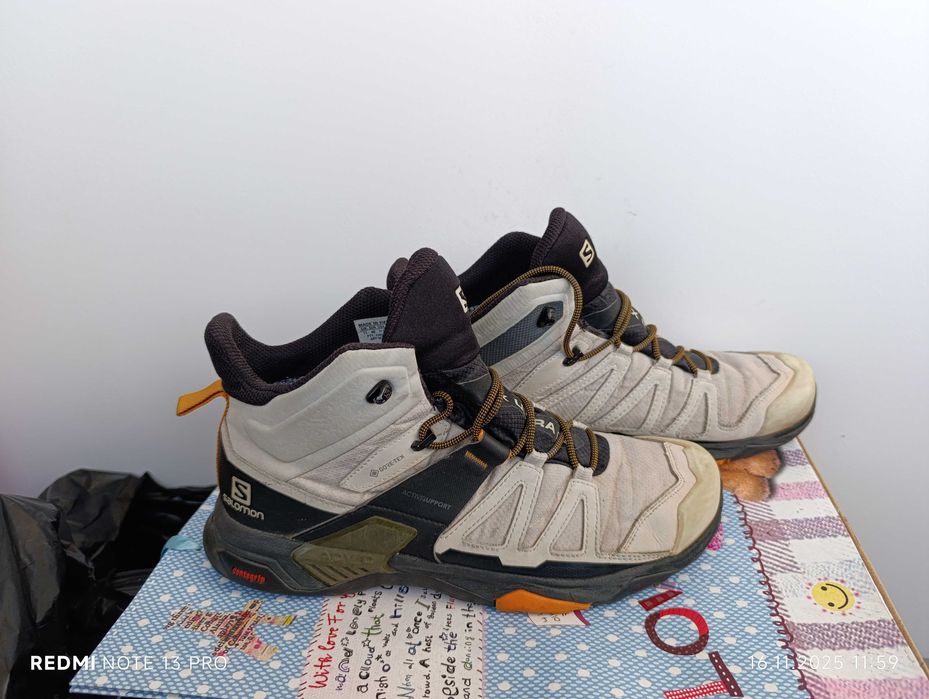 Salomon X Ultra 4 Mid Gore-Tex''оригинални туристически боти 45.5 номе