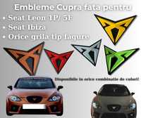 Emblema Cupra / Logo nou Seat  grila fagure Seat Leon 1M / 1P / Ibiza